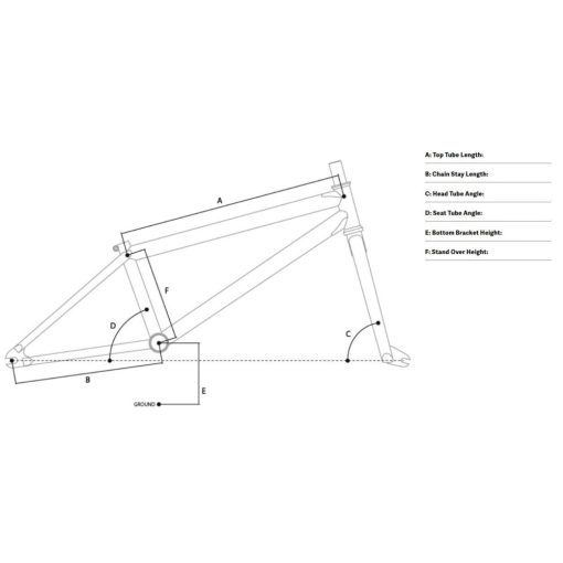 Total BMX Titanium Custom Geometry BMX Frame