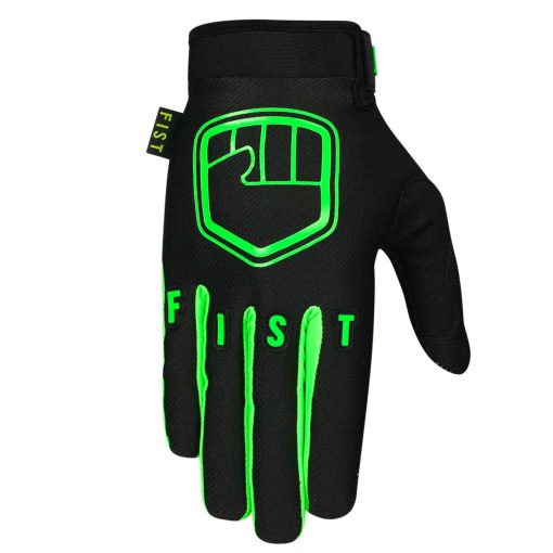 Fist Stocker Fluro Green  BMX Glove